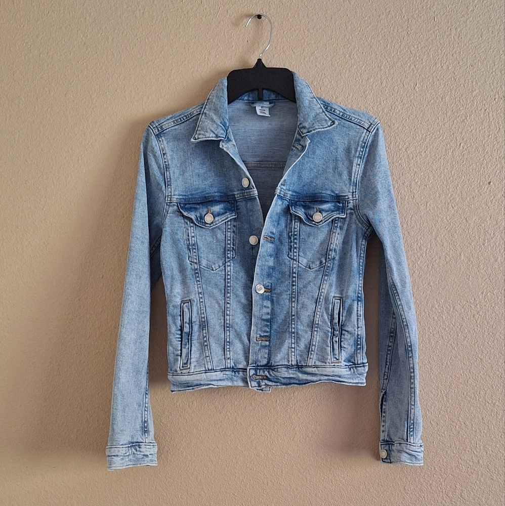 Jacket Faded Denim 4 pockets sz 4